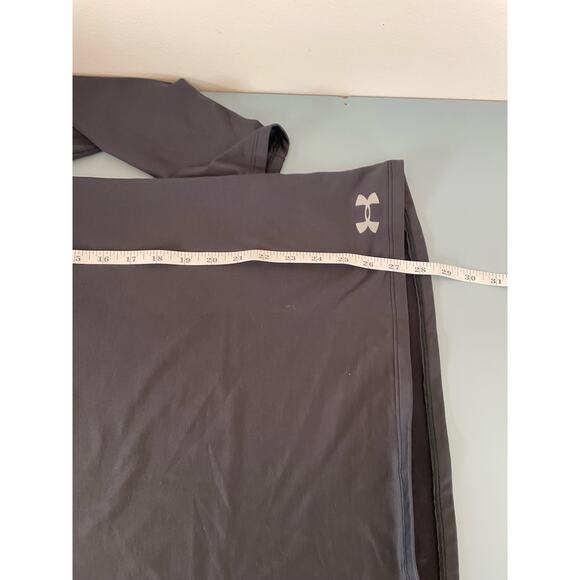 Under Armour Mens black coldgear Long sleeve mock neck size L - Picture 6 of 6